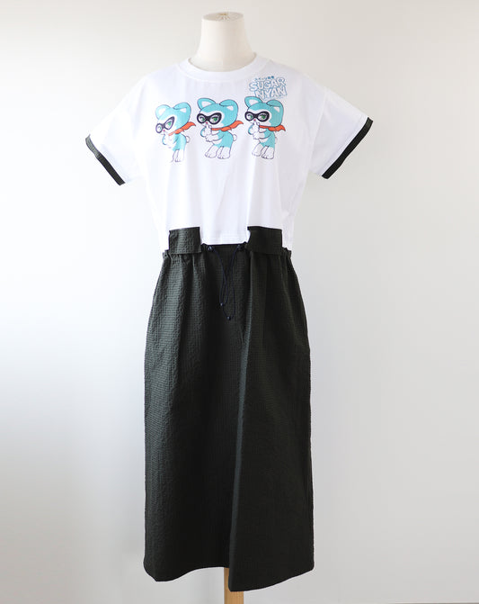 SUGAR NYAN×daichiogata_Dress_Khaki