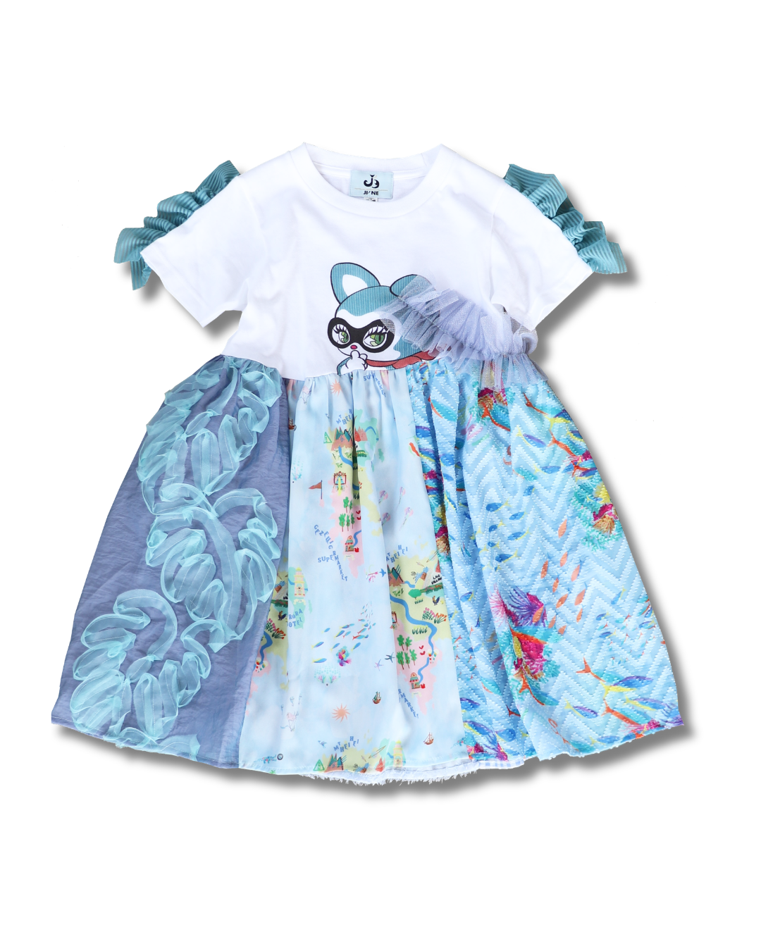 SUGAR NYAN×JI'NE_Kids blue