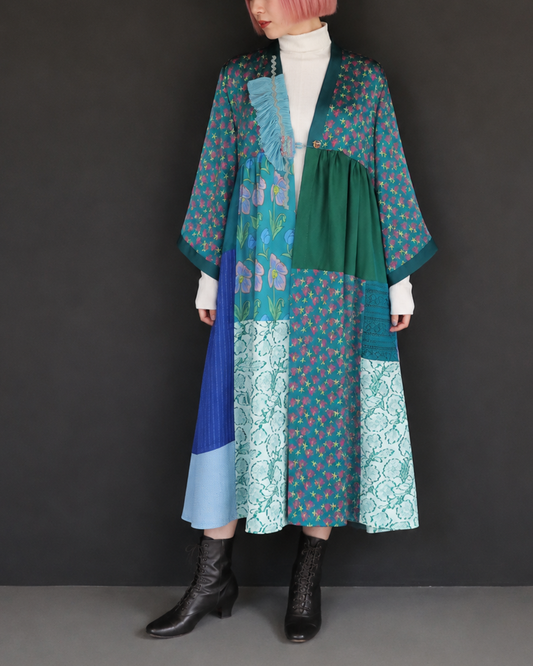 JI'NE Re:Dress  KIMONO Coral