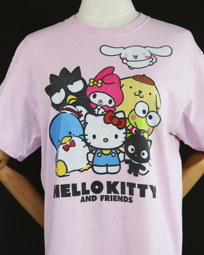 CHEEEDS Used Tee_HELLO KITTY and FRIENDS