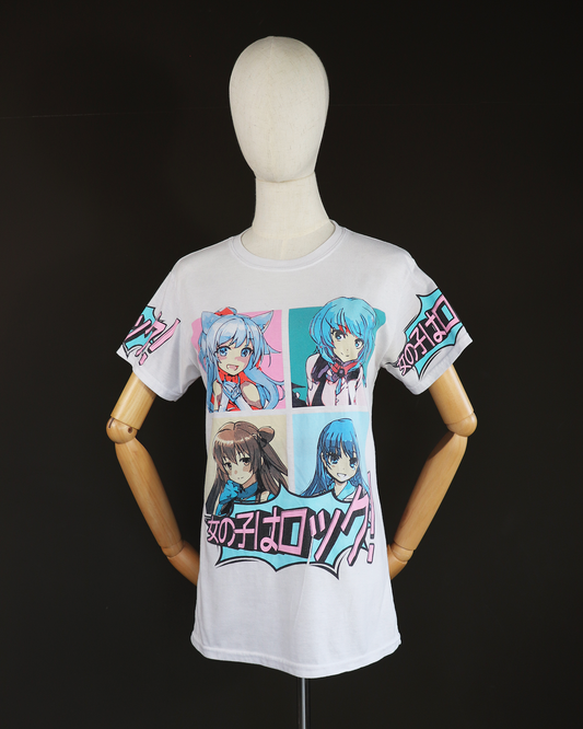 CHEEEDS Used Tee_Girl is Rock!