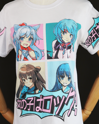 CHEEEDS Used Tee_Girl is Rock!