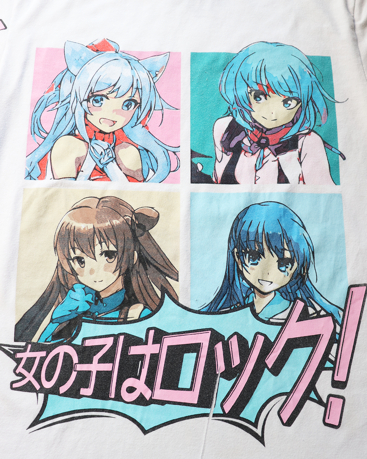 CHEEEDS Used Tee_Girl is Rock!