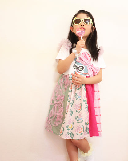 SUGAR NYAN×JI'NE_Kids pink