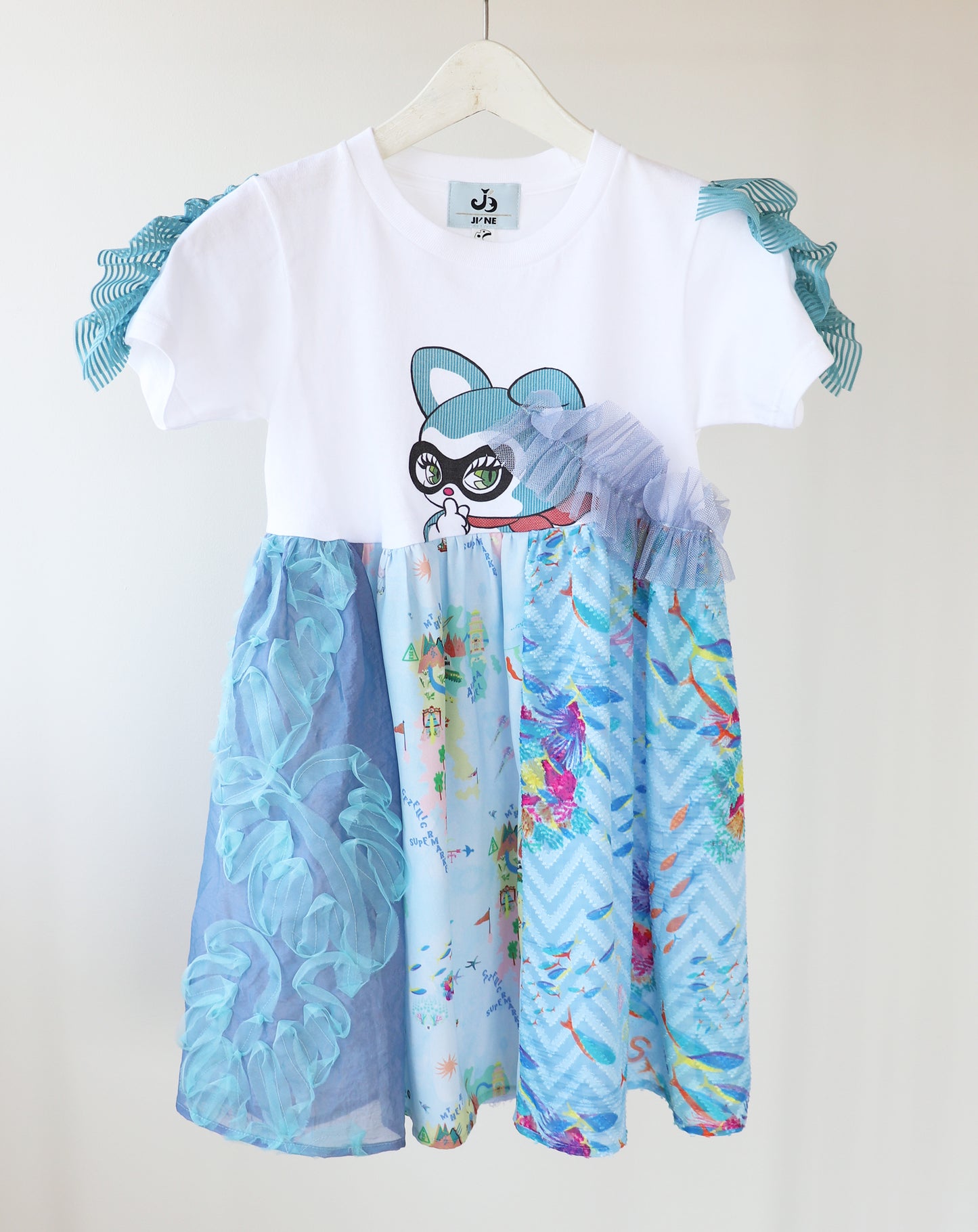 SUGAR NYAN×JI'NE_Kids blue