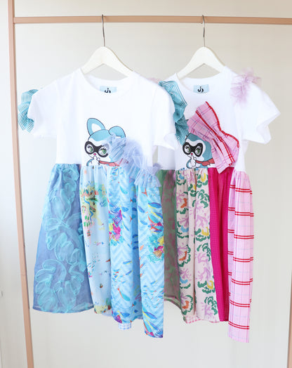 SUGAR NYAN×JI'NE_Kids blue
