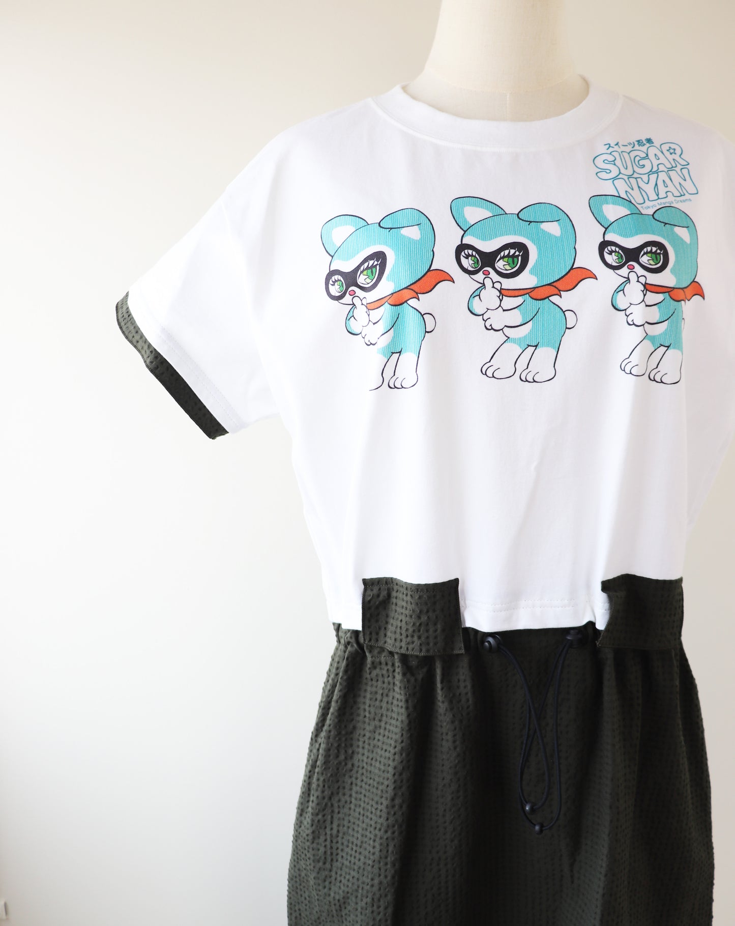 SUGAR NYAN×daichiogata_Dress_Khaki
