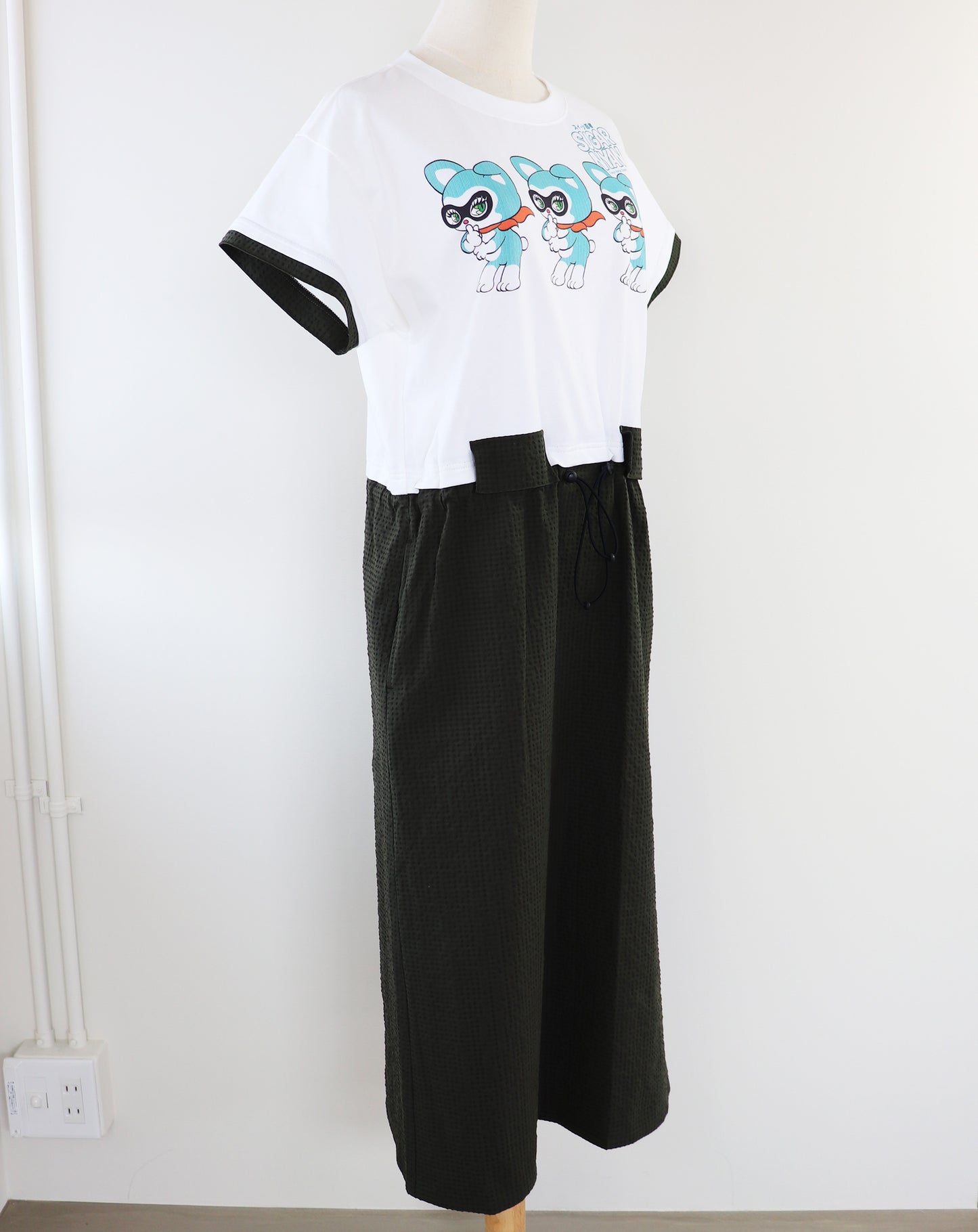SUGAR NYAN×daichiogata_Dress_Khaki