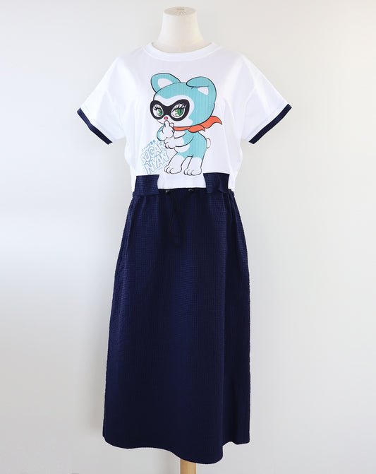 SUGAR NYAN×daichiogata_Dress_Navy